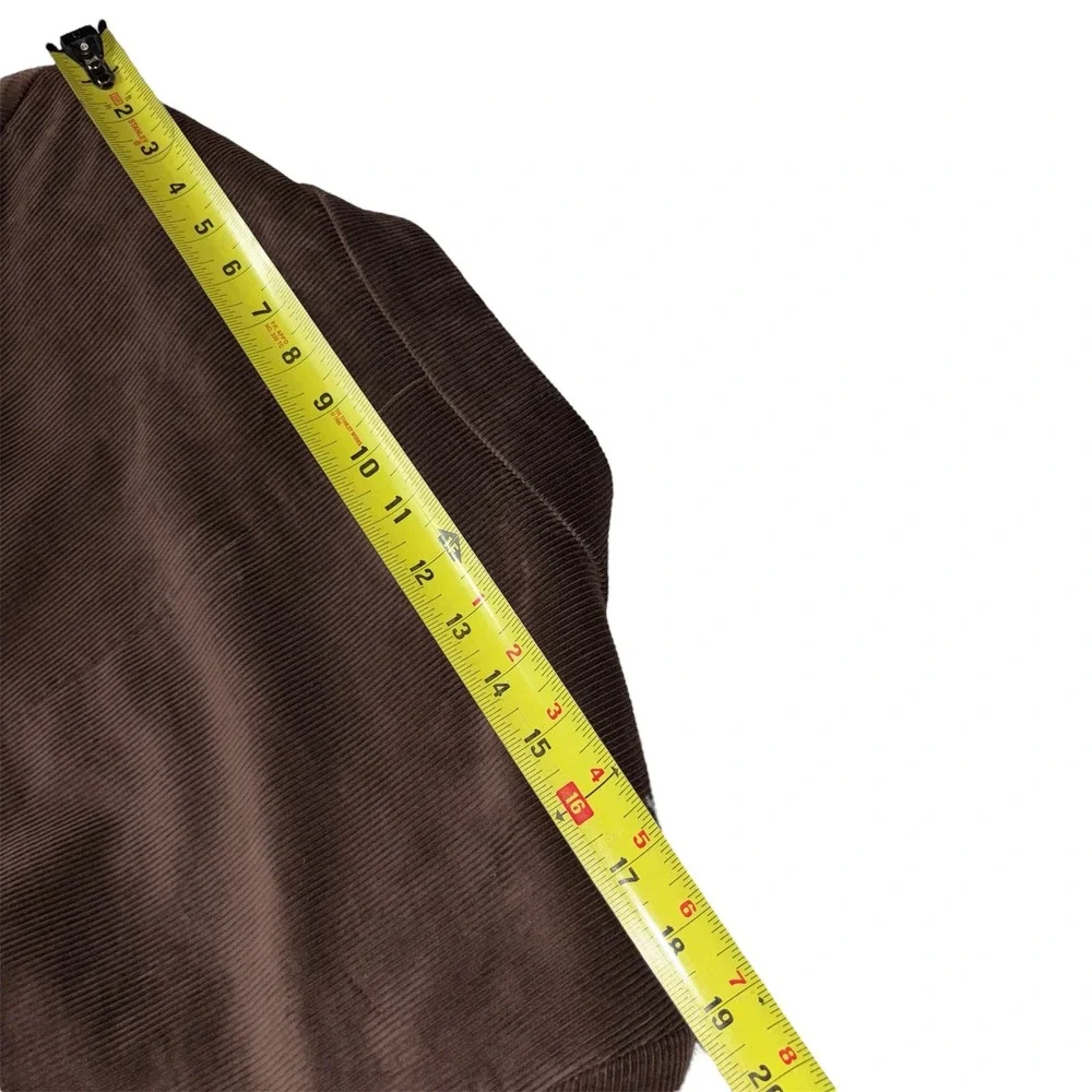 Saddlebred 40R Brown Corduroy Sport Coat Blazer 2 Button 100% Cotton